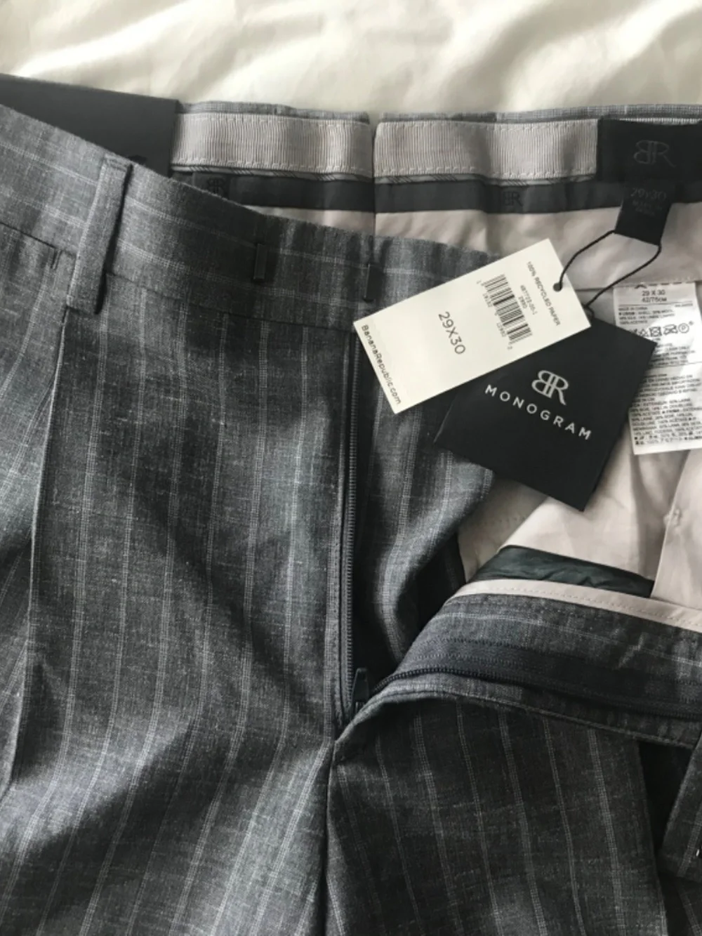 Banana Republic BR MONOGRAM Dress Pants 29x30 - NWT Retail $200